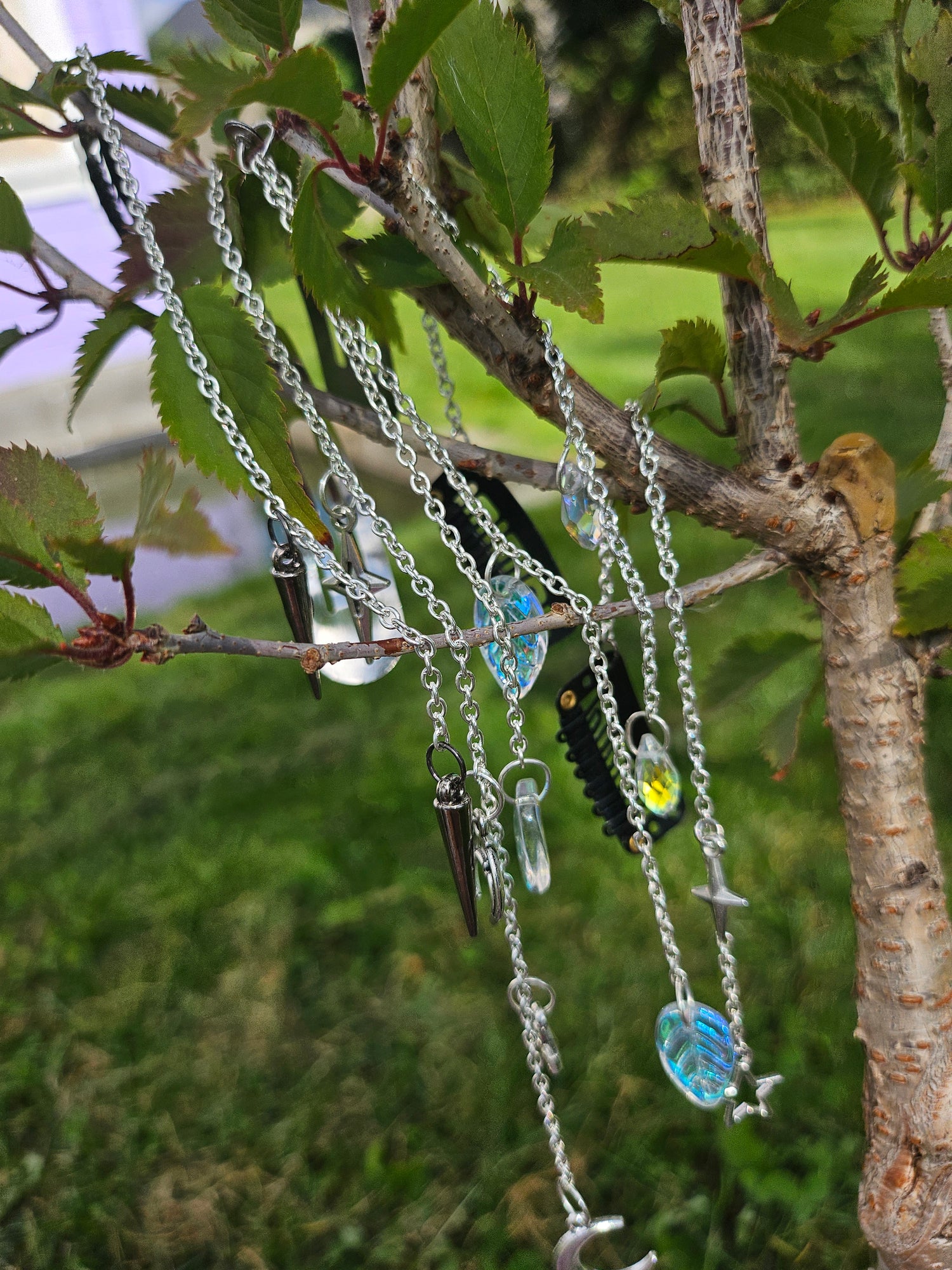 Silver Hair Accessories