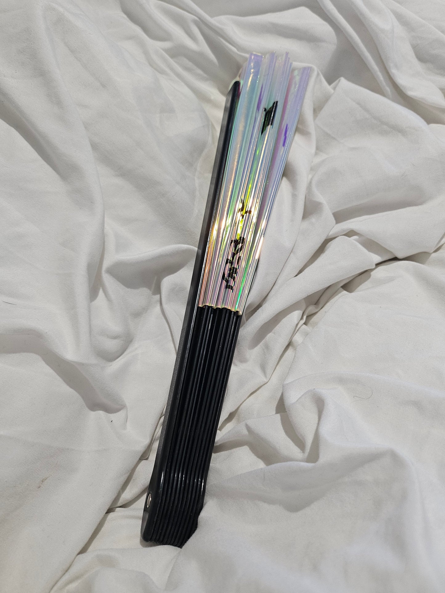 Bunny Over the Moon Hand Fan