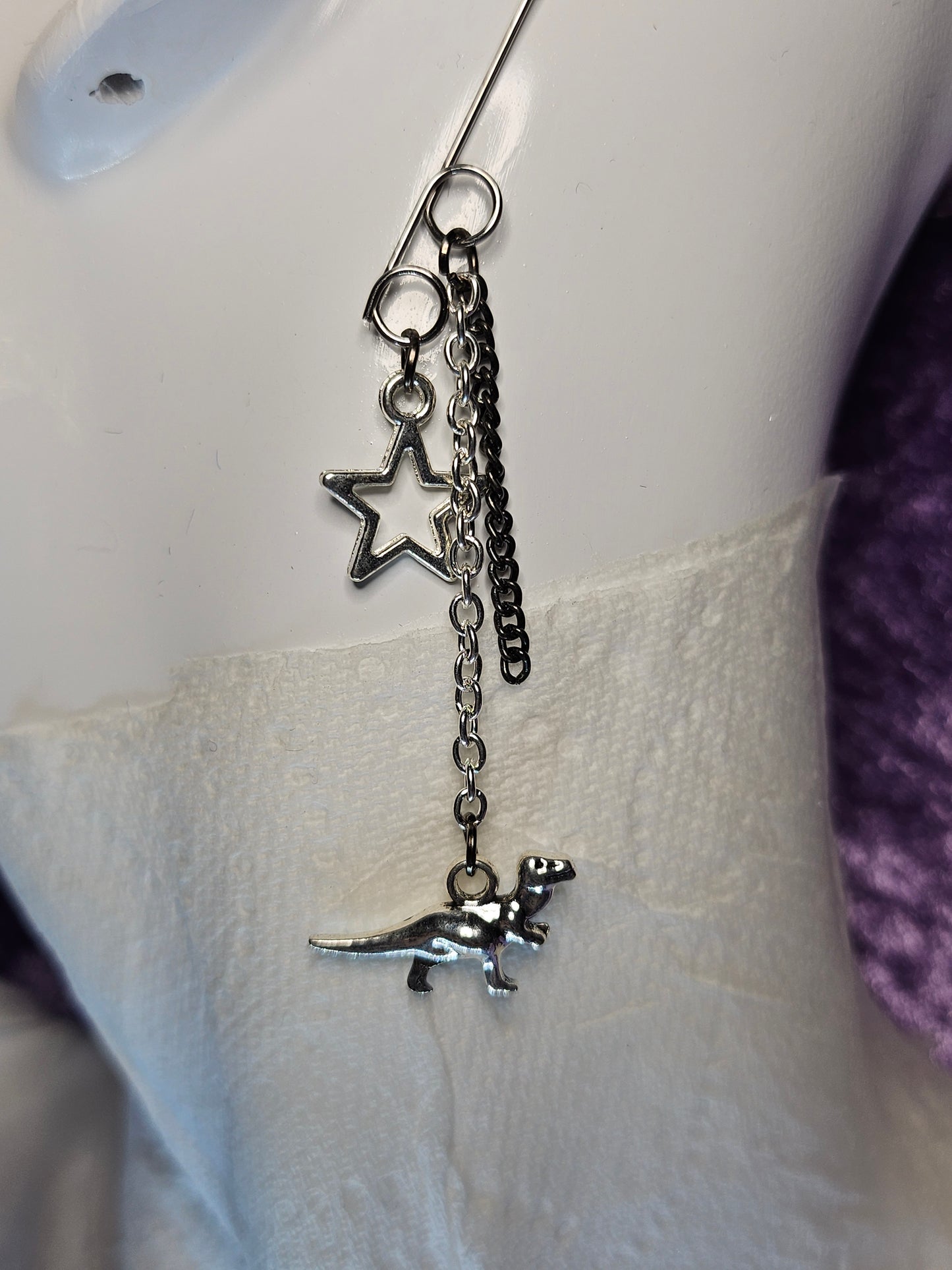 Chomp Chomp Wire Ear Cuff
