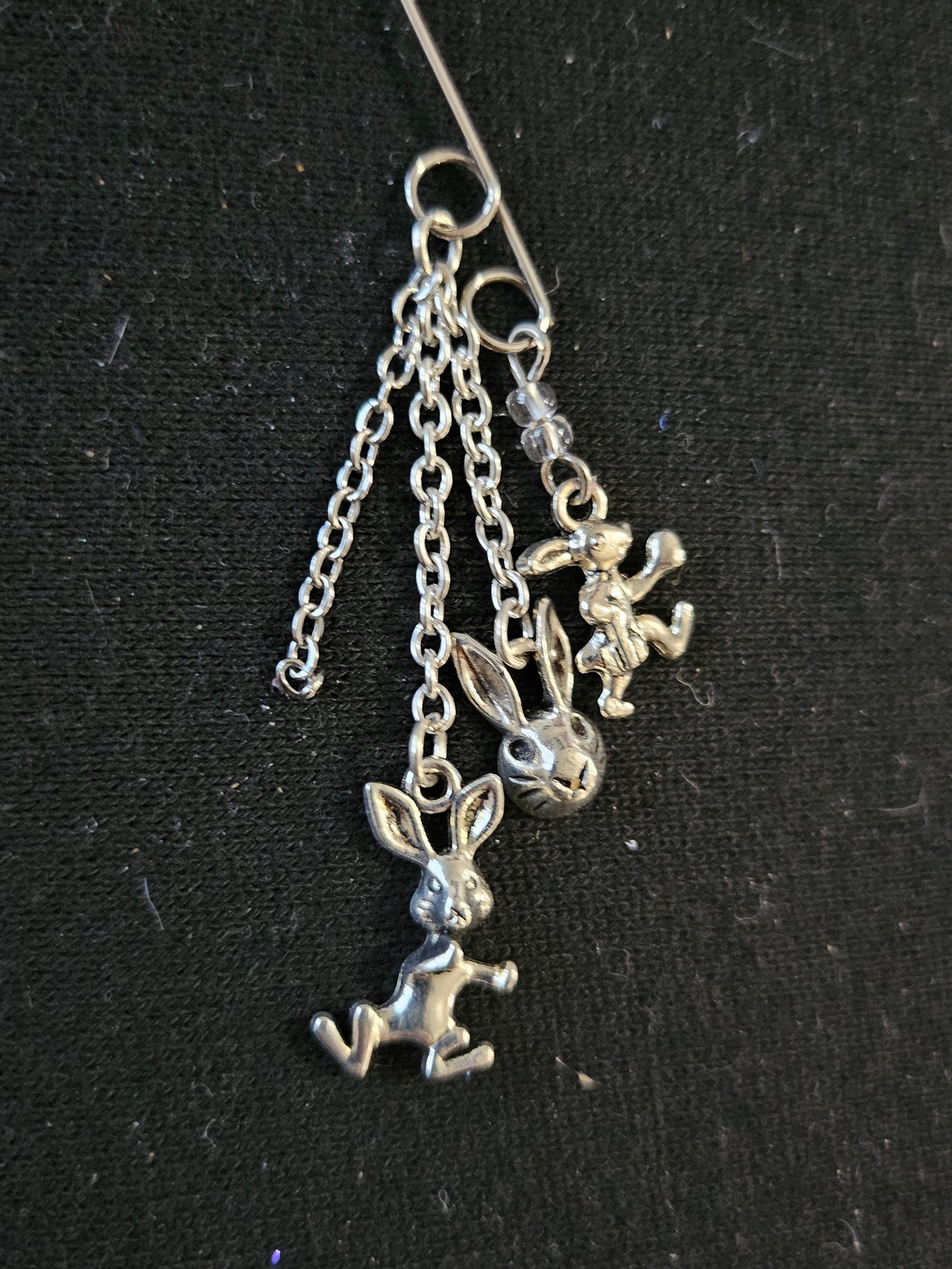 W-S I'm Late! Wire Ear Cuff