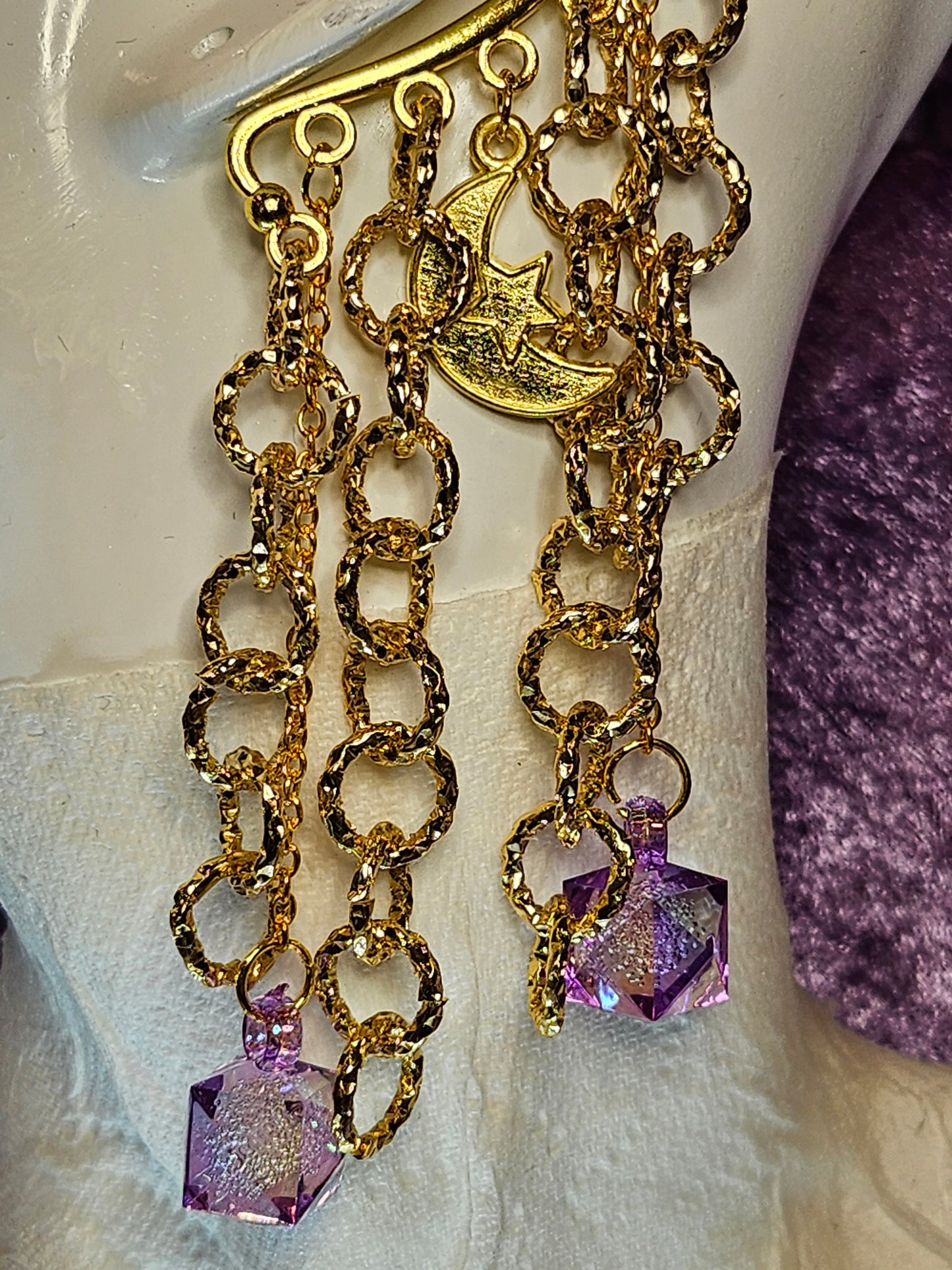 Lilac Golden Sky