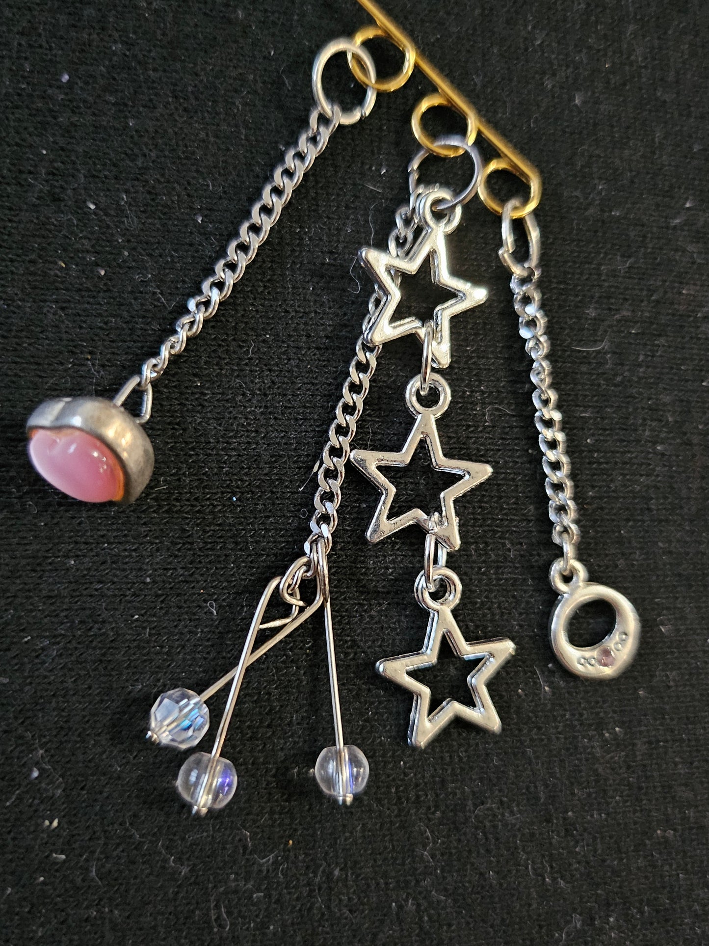 W-G Silvery Coral Wire Ear Cuff