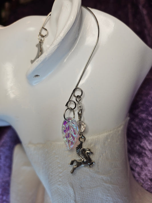 Pegasus Flight Wire Ear Cuff