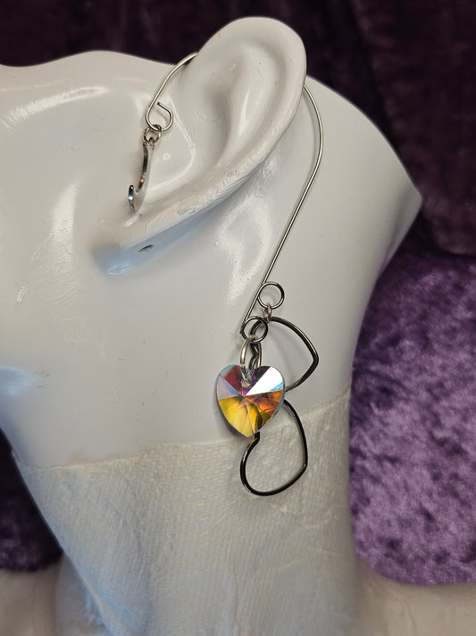 Heart on your Sleeve Wire Ear Cuff
