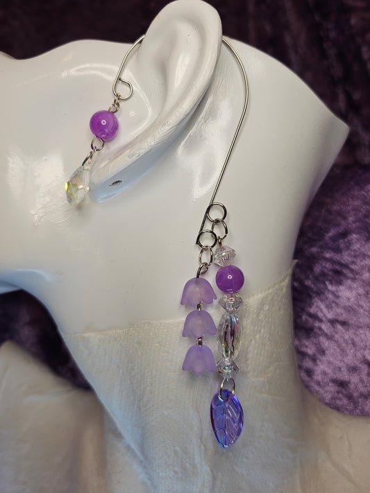 Lilac Dream Wire Ear Cuff