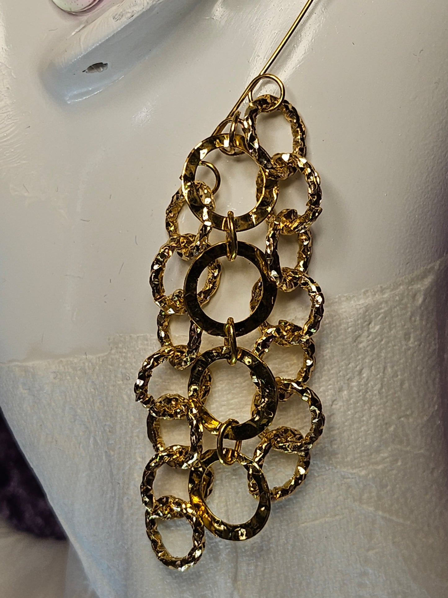 Goldie Hoops Wire Ear Cuff