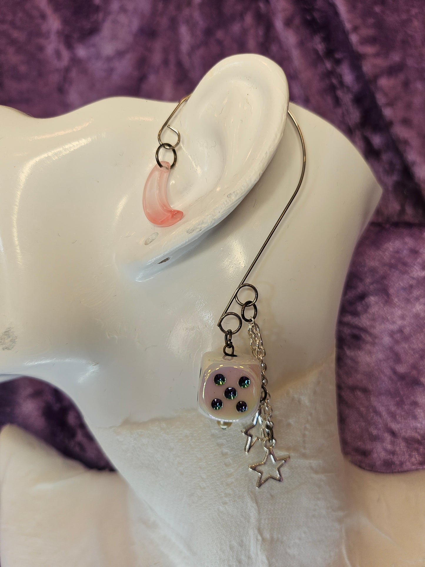 Lucky Stars Wire Ear Wrap Cuff