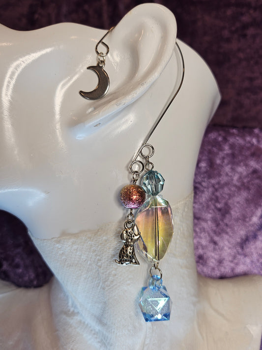 Sitting Sky Wire Ear Cuff