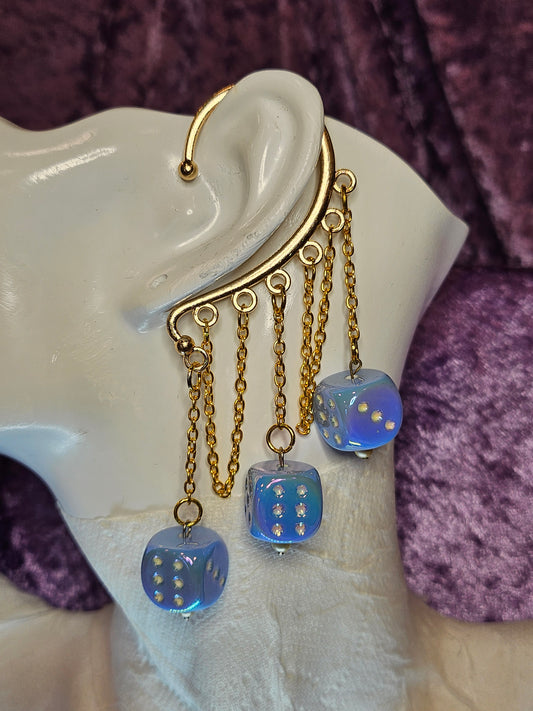 Perwinkle Dice Gold